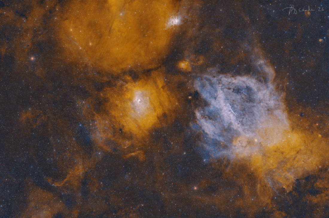 The Lobster Claw Nebula — Sh2-157 in Cassiopeia