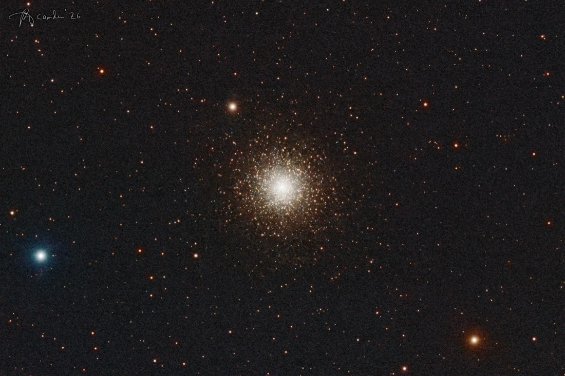 M15, the Great Pegasus Cluster — a dense ball of thousands of stars in Pegasus