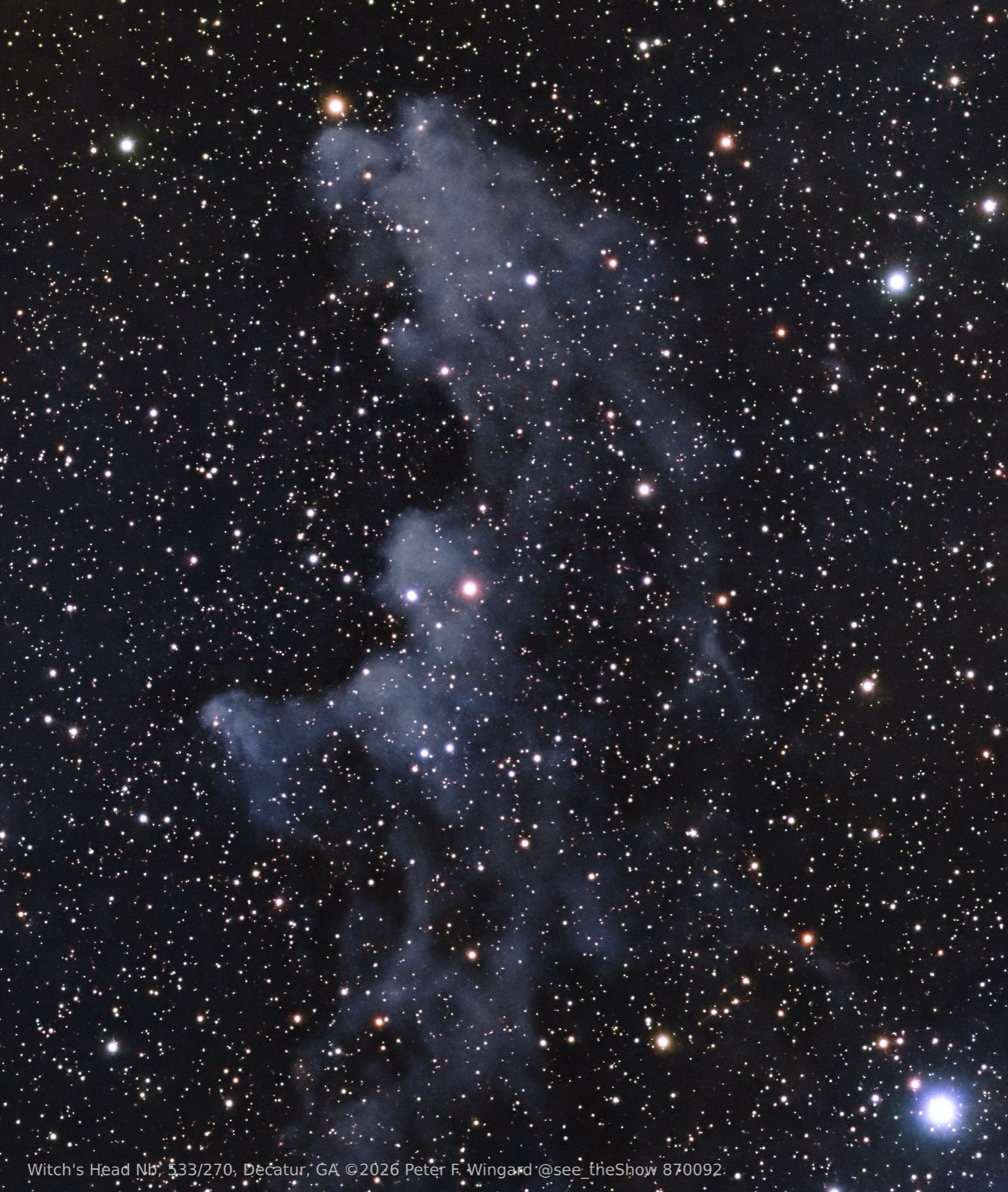 Witch's Head Nebula